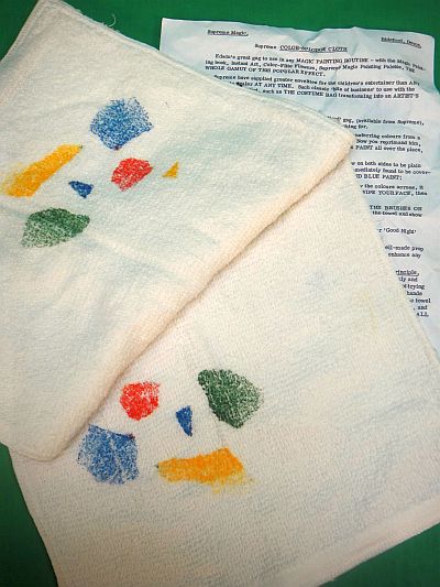 Colour Sploge Cloth by Supreme Magic – Private Estate KB-B4 – Hocus Pocus