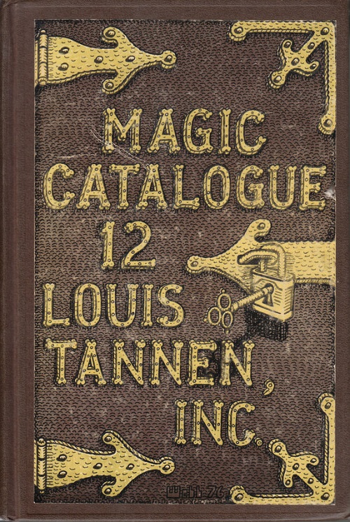 Vintage Tannen’s Magic Catalog 12 Private Estate JEM16 Hocus Pocus